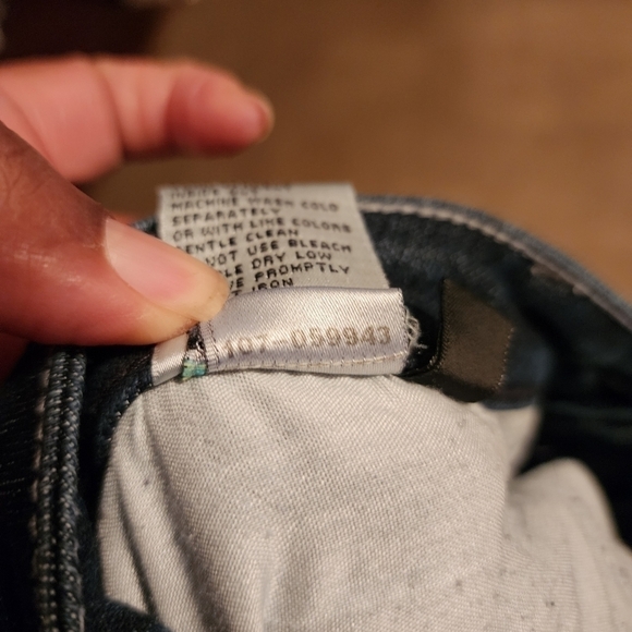 Vtg Made in USA Coogi Authentic Sexy Demin Jeans Juniors Sz 9/10 (crease lines) - Picture 15 of 16